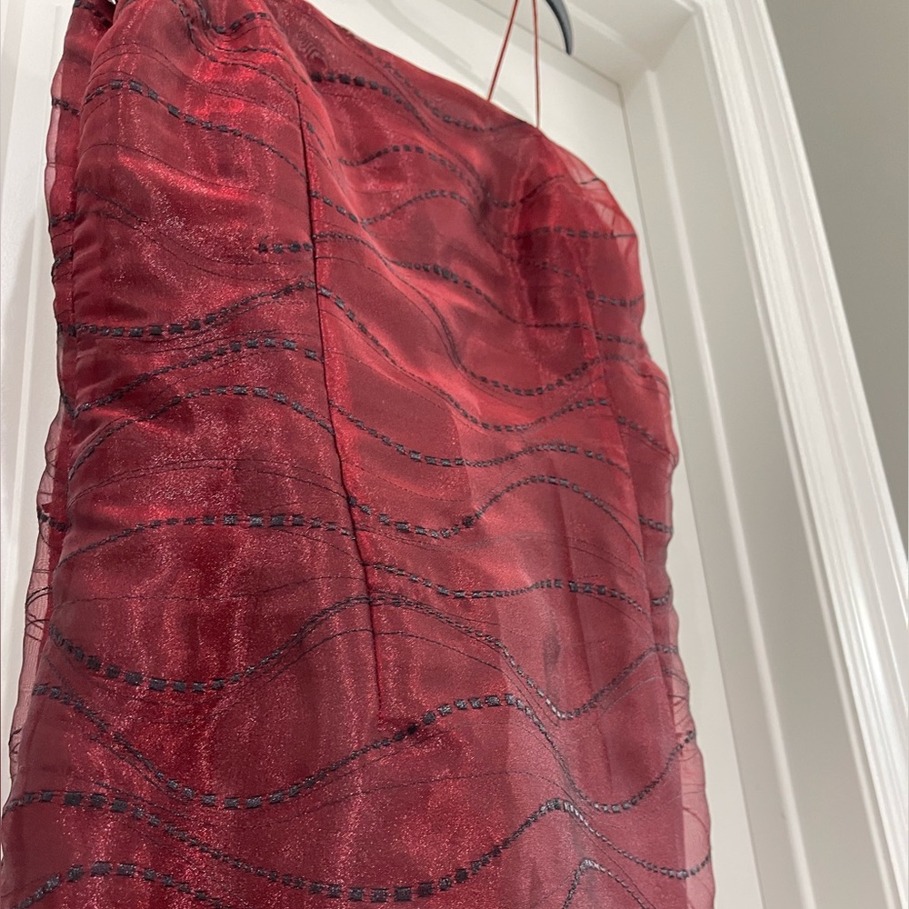 Isabel Ardee Women's Maroon Color Dress